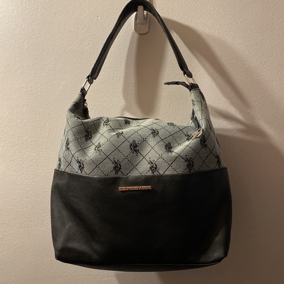 US Polo double Ryder hand bag. bag RN# 137646. in Used Condition - Picture 2 of 16